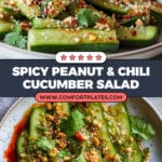 Peanut & Chili Oil Cucumber Salad Recipe