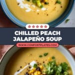 Late Summer Peach Soup Recipe