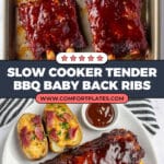 Slow Cooker BBQ Baby Back Ribs Recipe