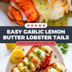 Lobster Tail Recipe with Garlic Lemon Butter Recipe