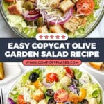 Copycat Olive Garden Salad Recipe