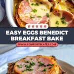 Eggs Benedict Breakfast Bake Recipe