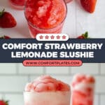 Strawberry Lemonade Slushie Recipe