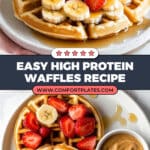High Protein Waffles Recipe