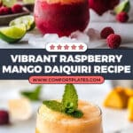 Raspberry Mango Daiquiris Recipe