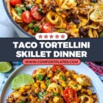 Taco Tortellini Skillet Recipe