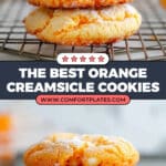 Orange Creamsicle Cookies Recipe