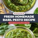 Best Homemade Basil Pesto Recipe