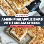 Amish Pineapple Bars Recipe