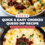 Chorizo Dip Queso Fundido Recipe