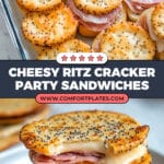 Ritz Cracker Party Sandwiches Recipe