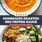 Roasted Red Pepper Sauce Recipe