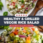 Grilled Vegetable and Rice Salad Recipe