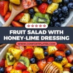 Fruit Salad with Honey-Lime Poppy Seed Dressing Recipe