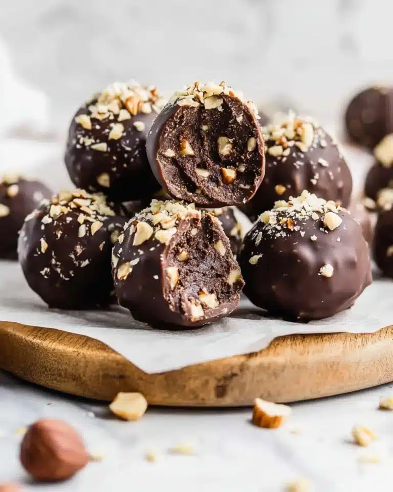 Ferrero Rocher Protein Balls Recipe