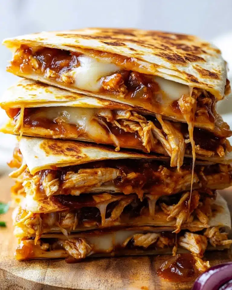 BBQ Chicken Quesadilla Recipe
