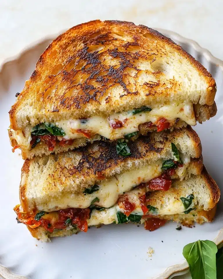 Mediterranean Grilled Cheese Recipe