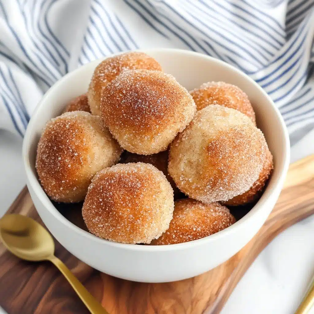 Healthy Air Fryer Churro Bites Recipe - Recipe Image