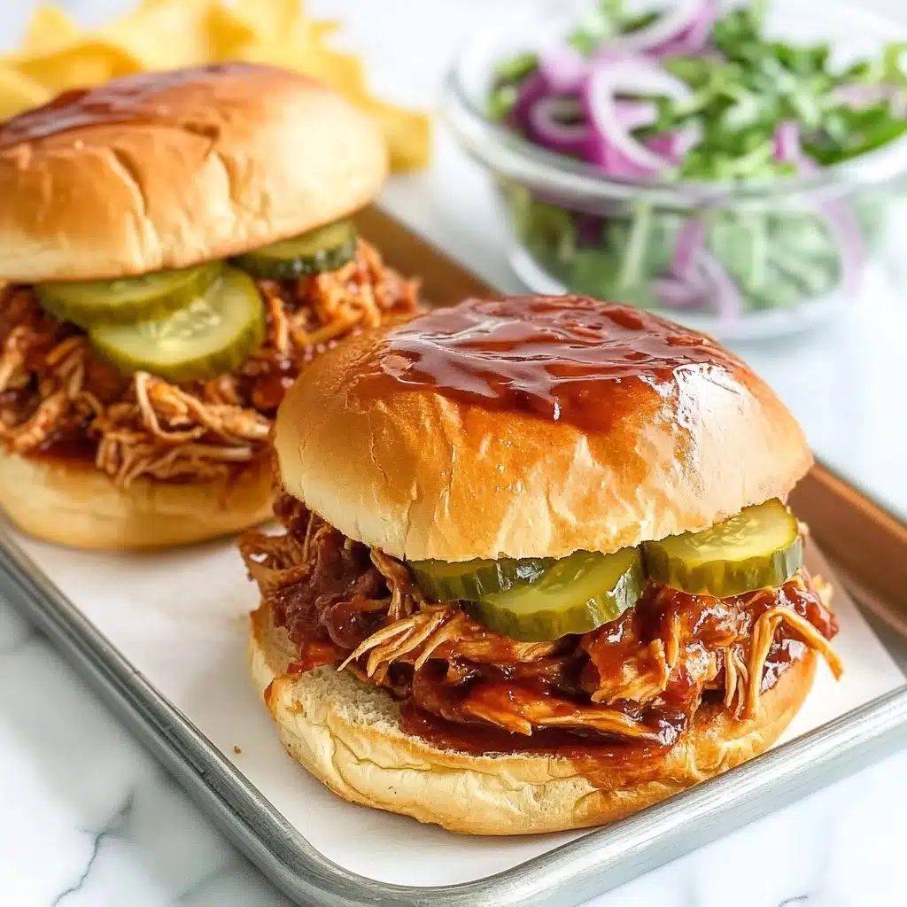Slow Cooker Pulled Chicken Recipe - Recipe Image