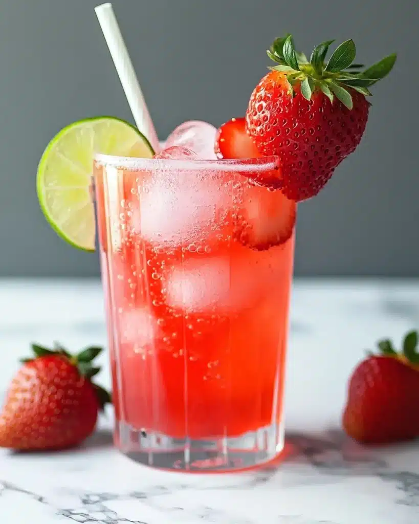 Refreshing Strawberry Dirty Sprite Recipe