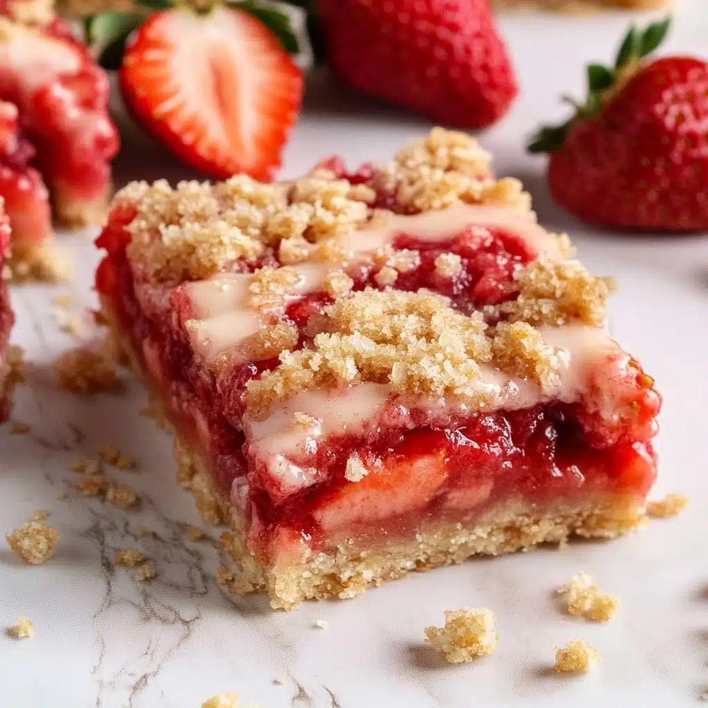 Strawberry Shortcake Bars Recipe - Recipe Image