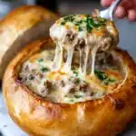 Philly Cheese Steak Soup Recipe