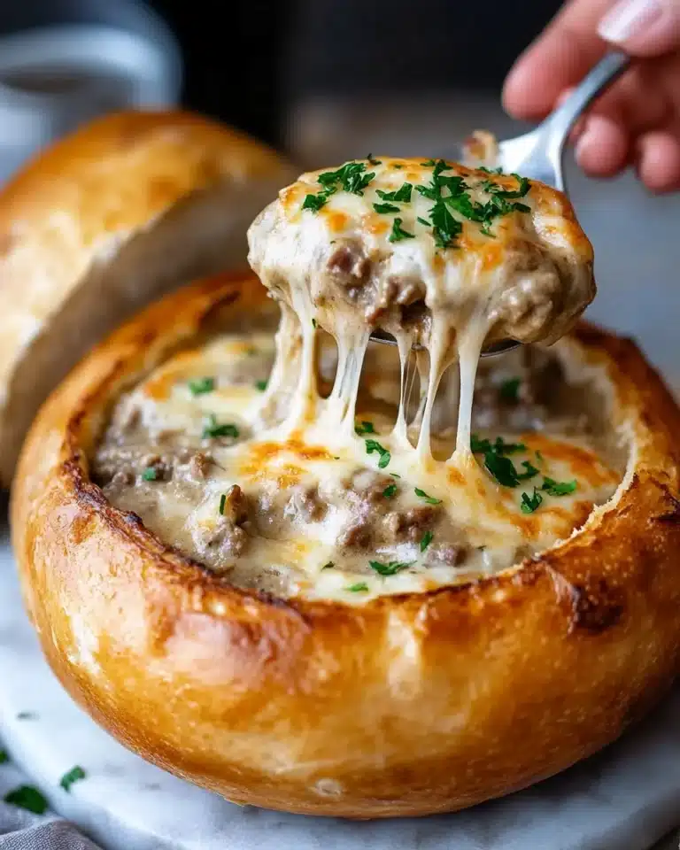 Philly Cheese Steak Soup Recipe