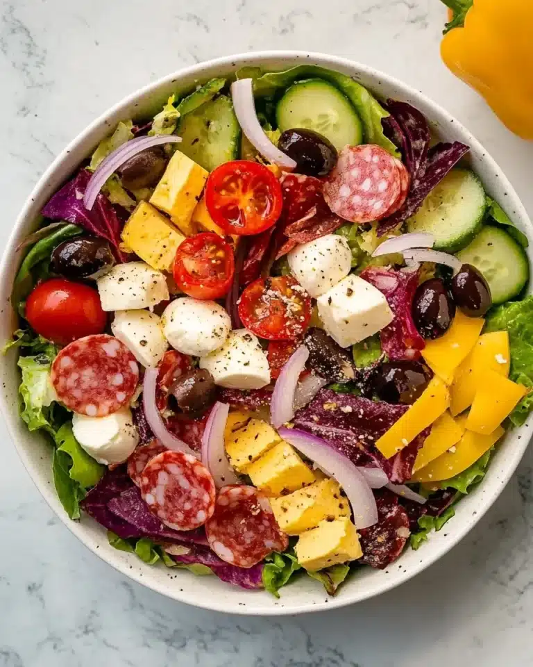 Italian Chopped Sub Salad Recipe