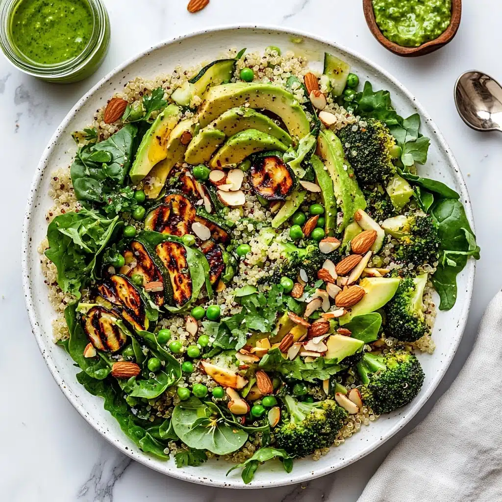 Green Vegan Salad Recipe - Recipe Image