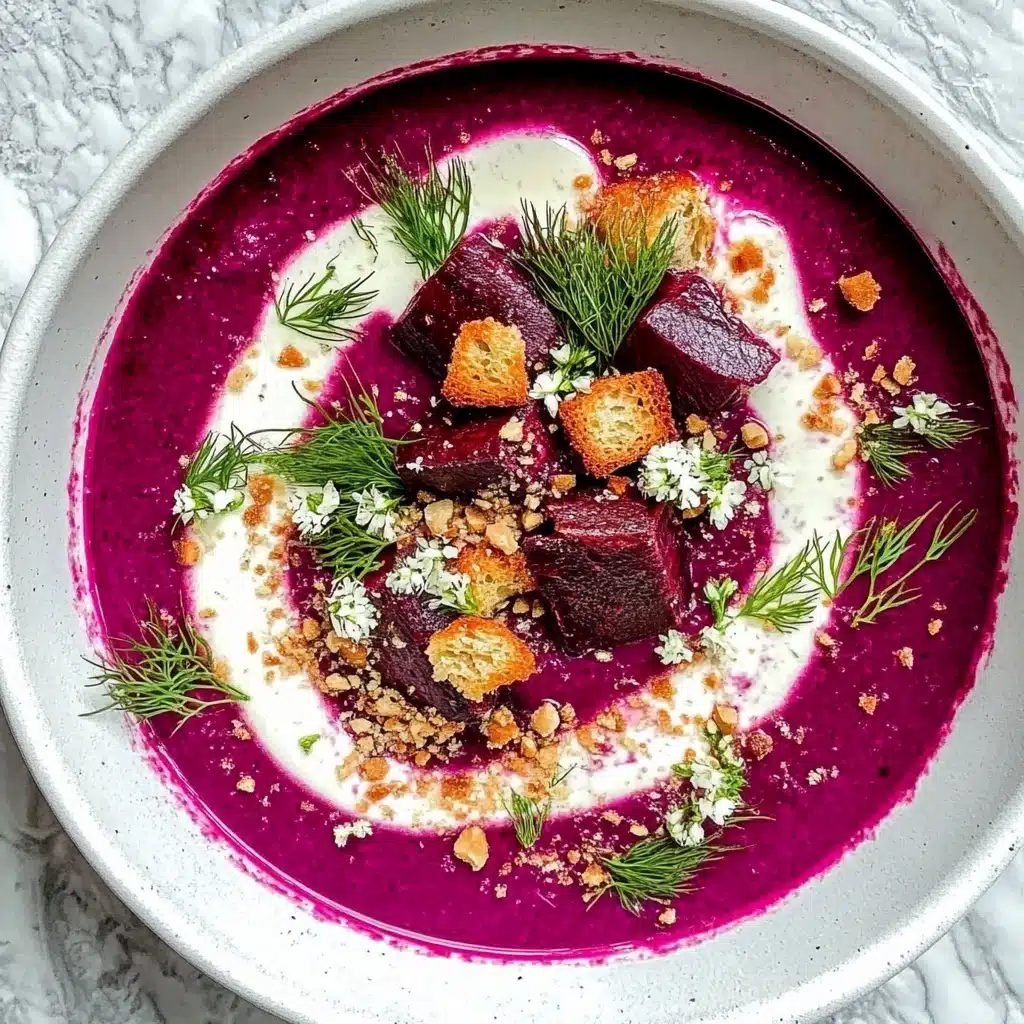 Chilled Beet Borscht Recipe - Recipe Image