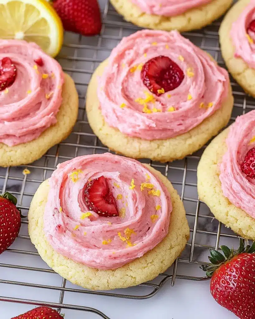Strawberry Lemonade Cookies Recipe