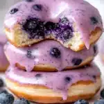 Blueberry Cake Donuts Recipe
