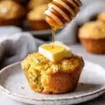 Honey Butter Jalapeño Cheddar Cornbread Biscuits Recipe