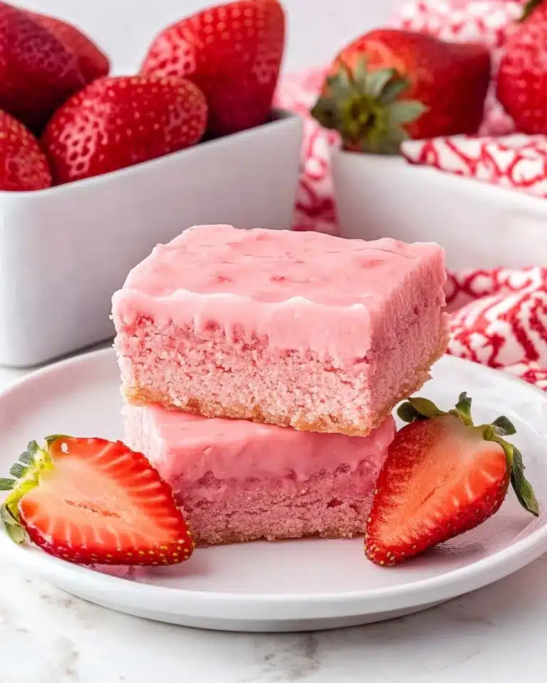 Strawberry Brownie Recipe