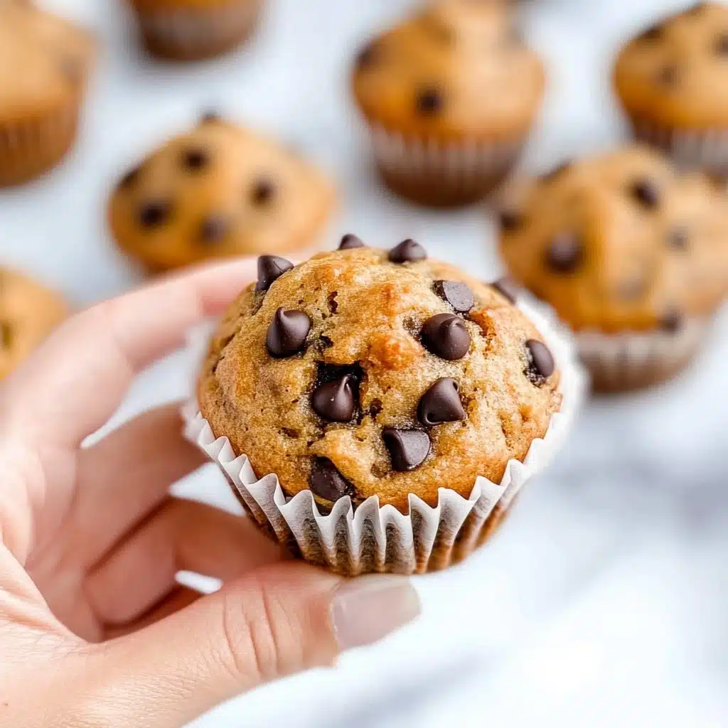 Flourless Peanut Butter Banana Muffins Recipe - Recipe Image