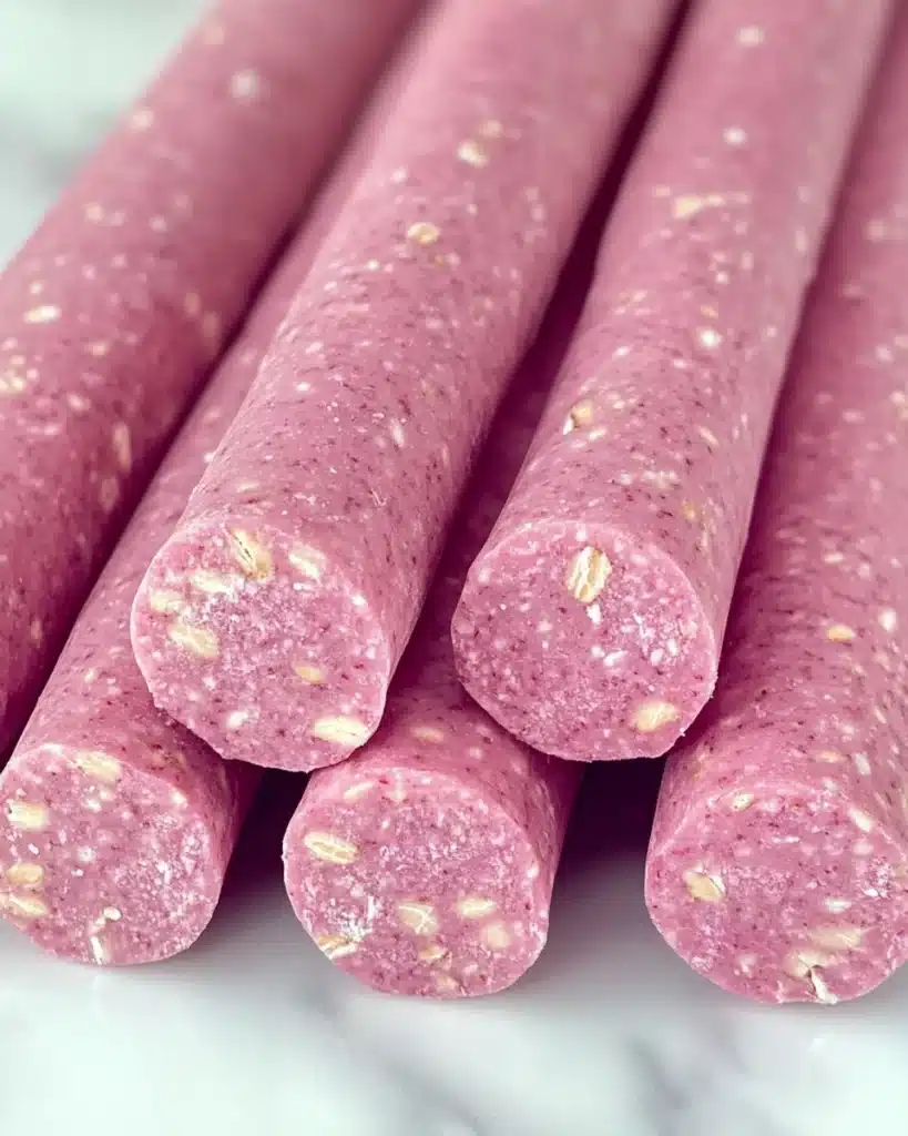 Strawberry Oat Smoothie Sticks Recipe for Dogs Recipe