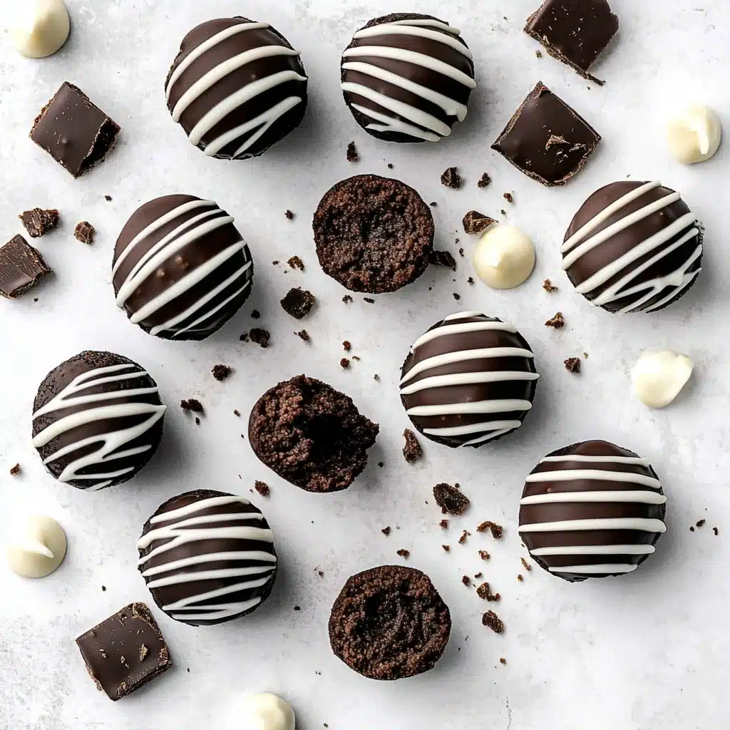 White Chocolate Oreo Protein Balls Recipe - Recipe Image