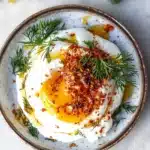 Cilbir: Turkish Eggs in Garlicky Yogurt Sauce Recipe