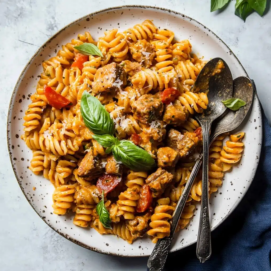 Lighter Creamy Cajun Chicken Pasta Recipe - Recipe Image