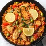 One Pot Spanish Chicken and Rice Recipe