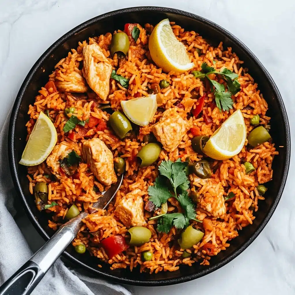 One Pot Spanish Chicken and Rice Recipe - Recipe Image