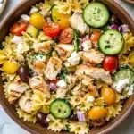 Greek Chicken Pasta Salad Recipe