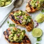 Cilantro Lime Chicken with Avocado Salsa Recipe