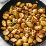 Garlic Butter Chicken and Potato Skillet Recipe