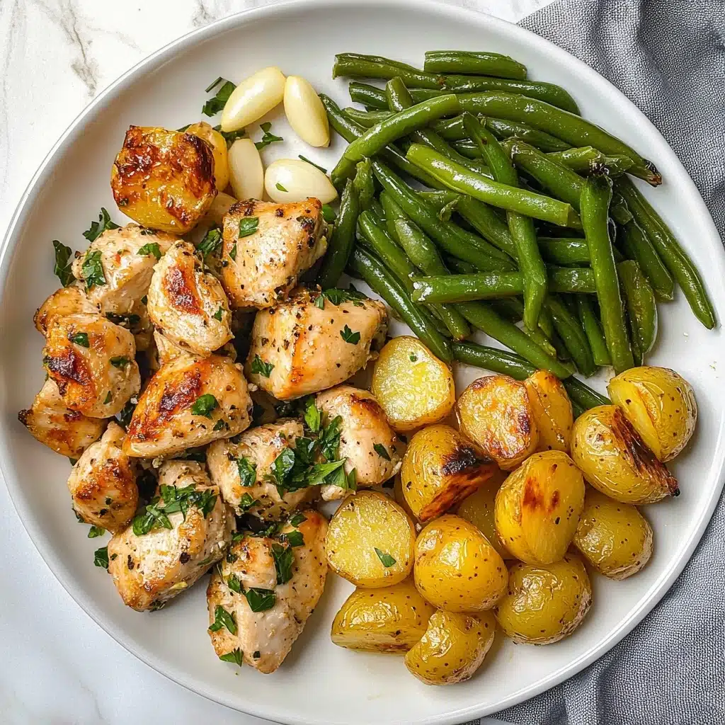 Garlic Butter Chicken and Potato Skillet Recipe - Recipe Image