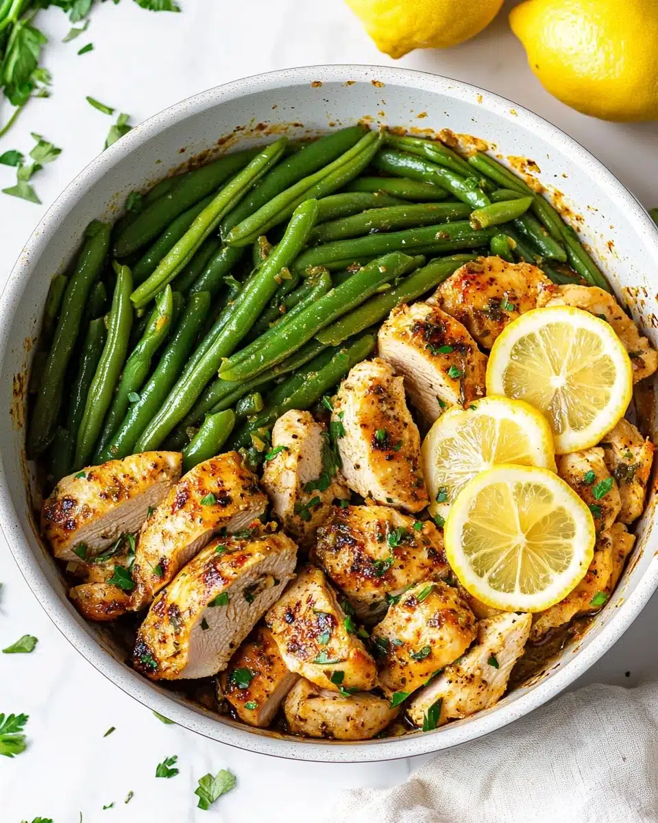 Chicken Green Bean Skillet Recipe