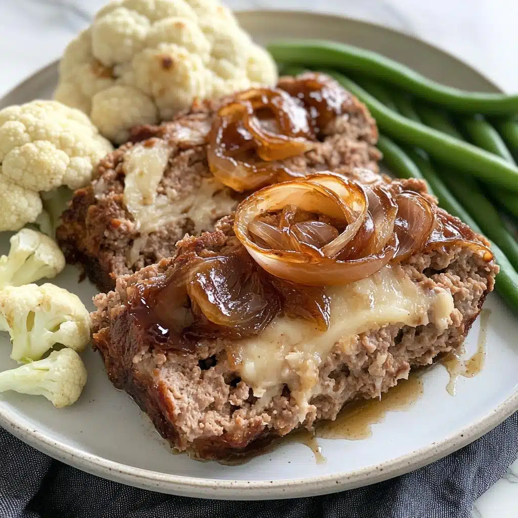 French Onion Meatloaf Recipe - Recipe Image