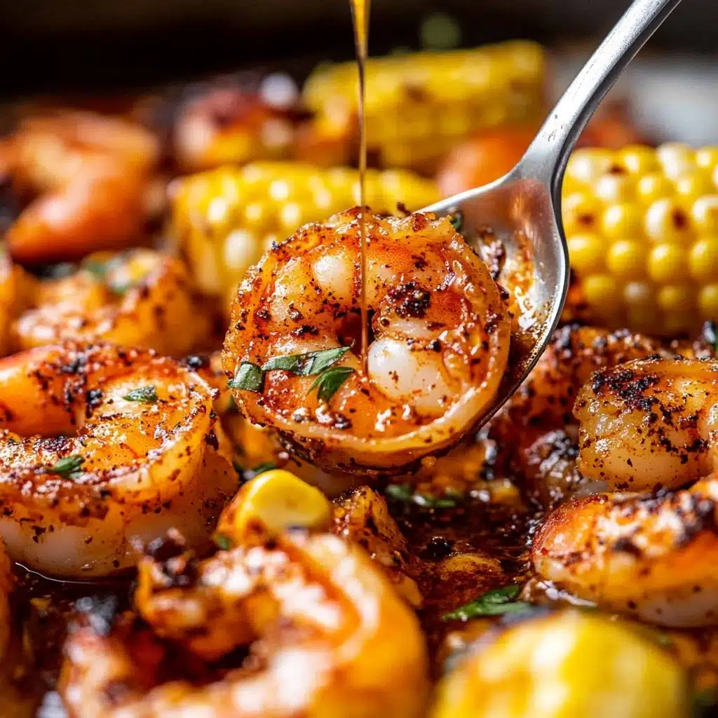 Sheet Pan Cajun Garlic Butter Shrimp Recipe - Recipe Image