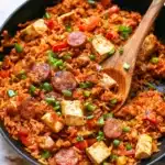 Skillet Cajun Chicken Sausage and Rice Recipe