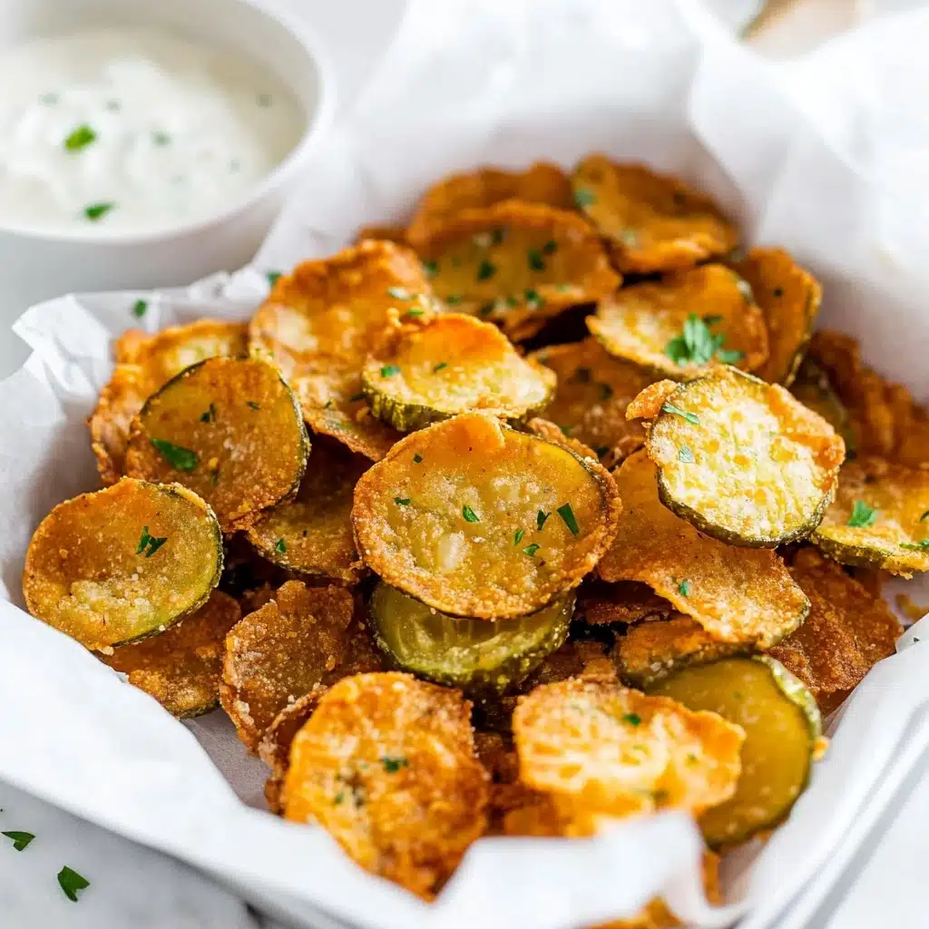Air Fryer Fried Pickles Recipe - Recipe Image